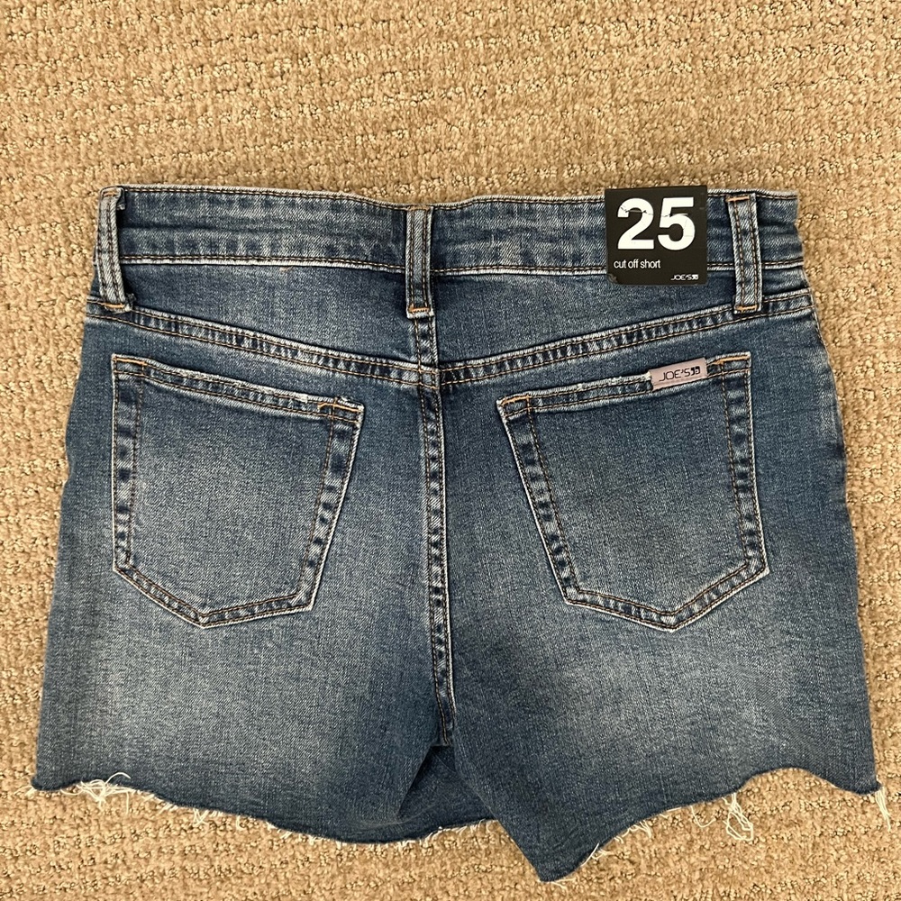 Joes Jeans denim cut off shorts size 25 BRAND NEW